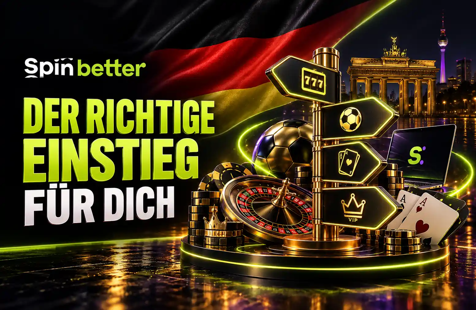 SpinBetter Einstieg und passende Casino-Angebote